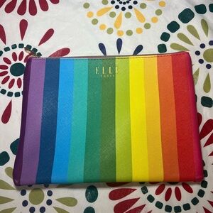 ELLE Paris Color Rainbow Makeup Bag